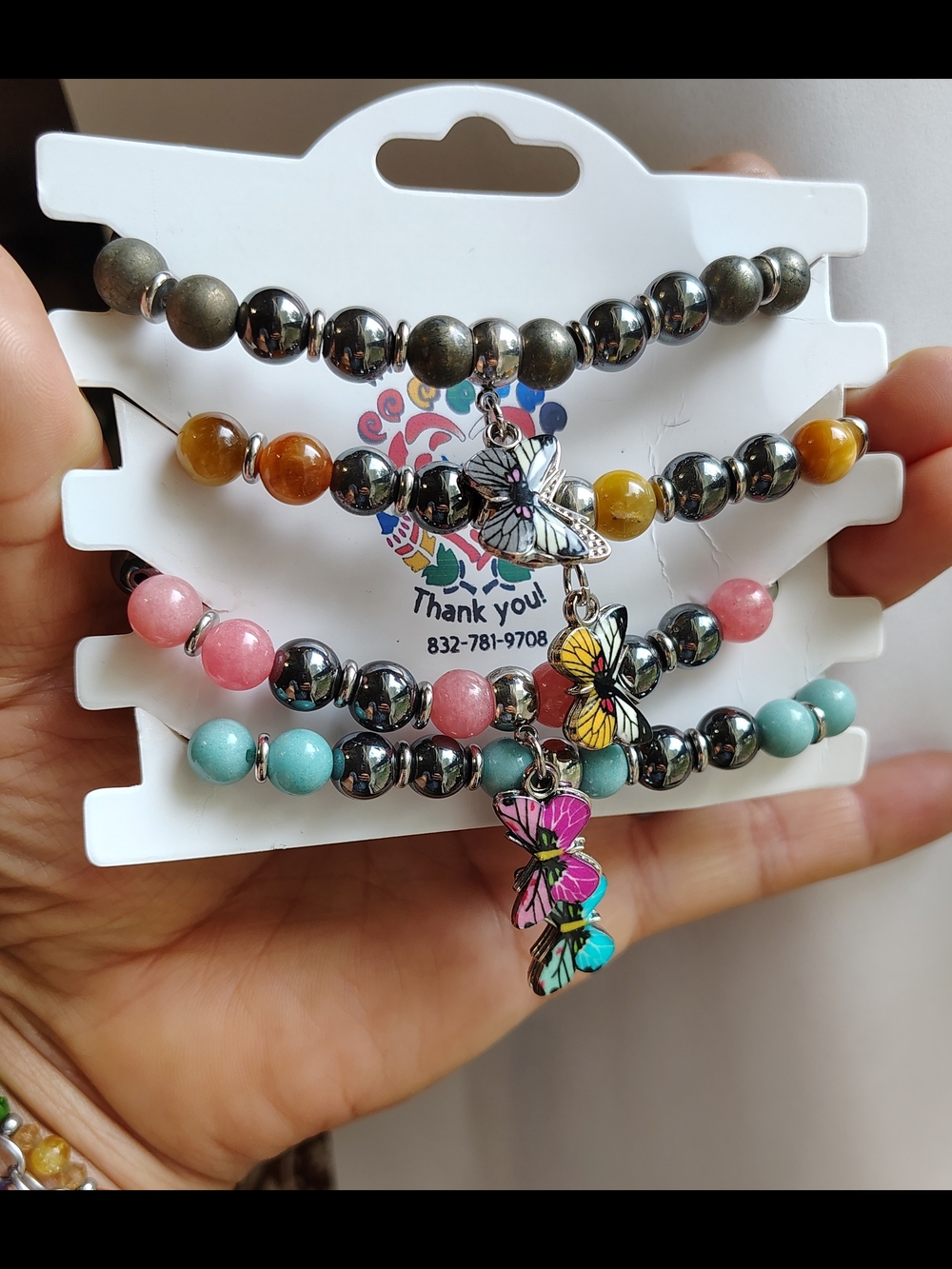 Brazaletes, Piedras Naturales,